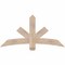 Ekena Millwork Alberta Smooth Timber Gable Bracket, Douglas Fir, 60"W x 30"H x 1 1/2"D x 5 1/2"F, 12/12 Pitch GBW060X30X0206ALB00SDF - alternate 1